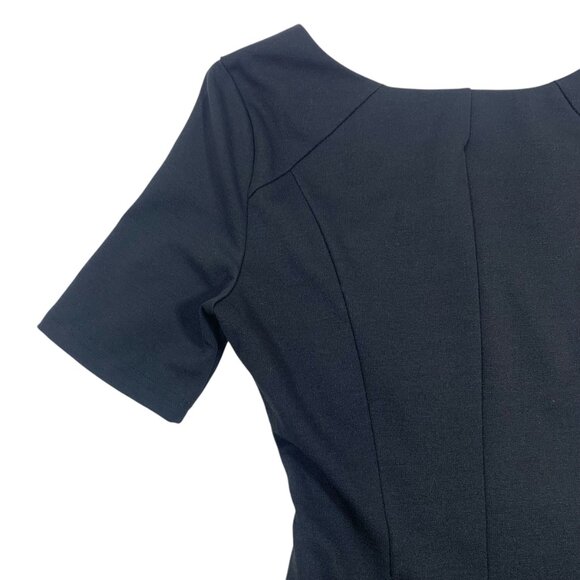 Kaff women s black Party cocktail Dress size small V-Neck with Sleeve by - Picture 13 of 16